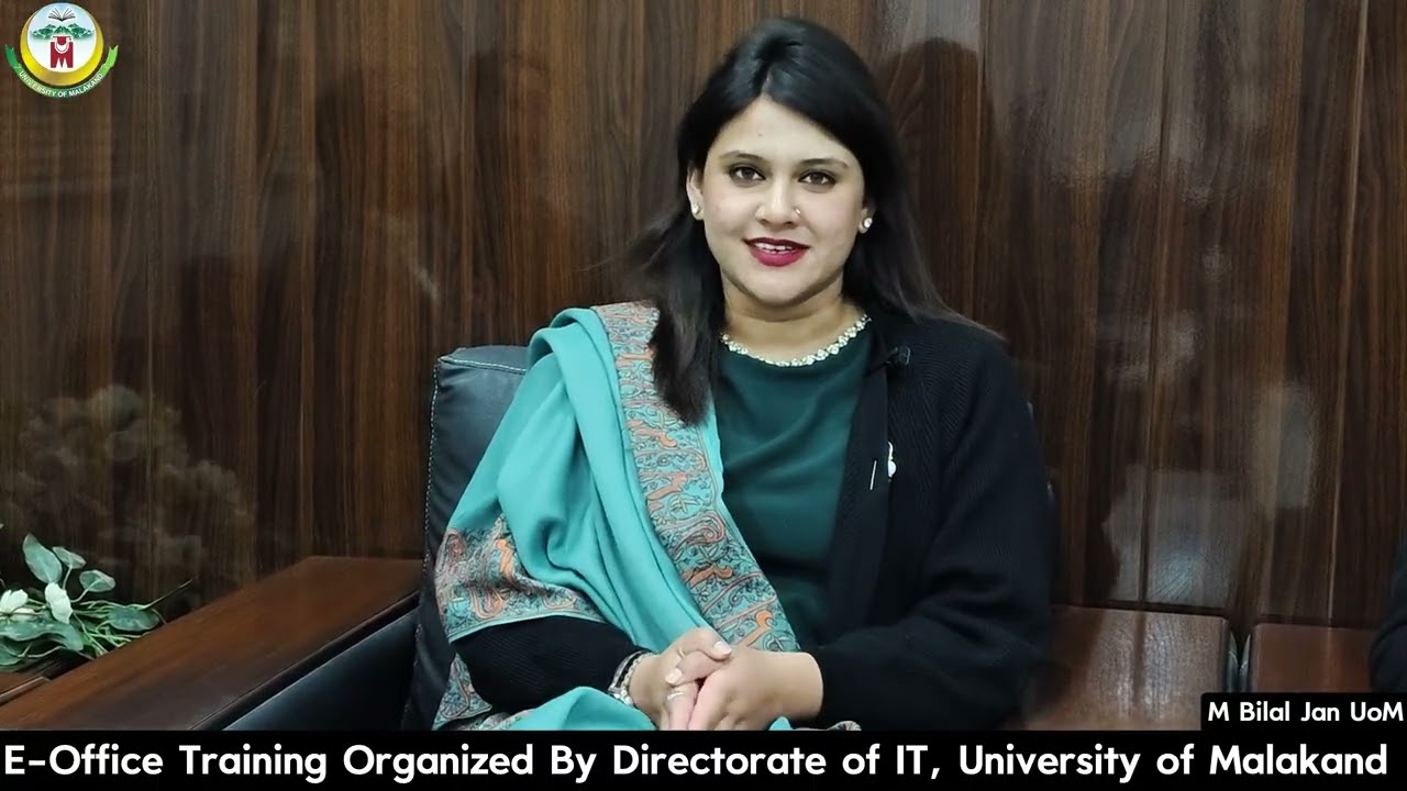 Closing Ceremony of 4-Days Training on E-Office System organized by Directorate of IT, UoM 