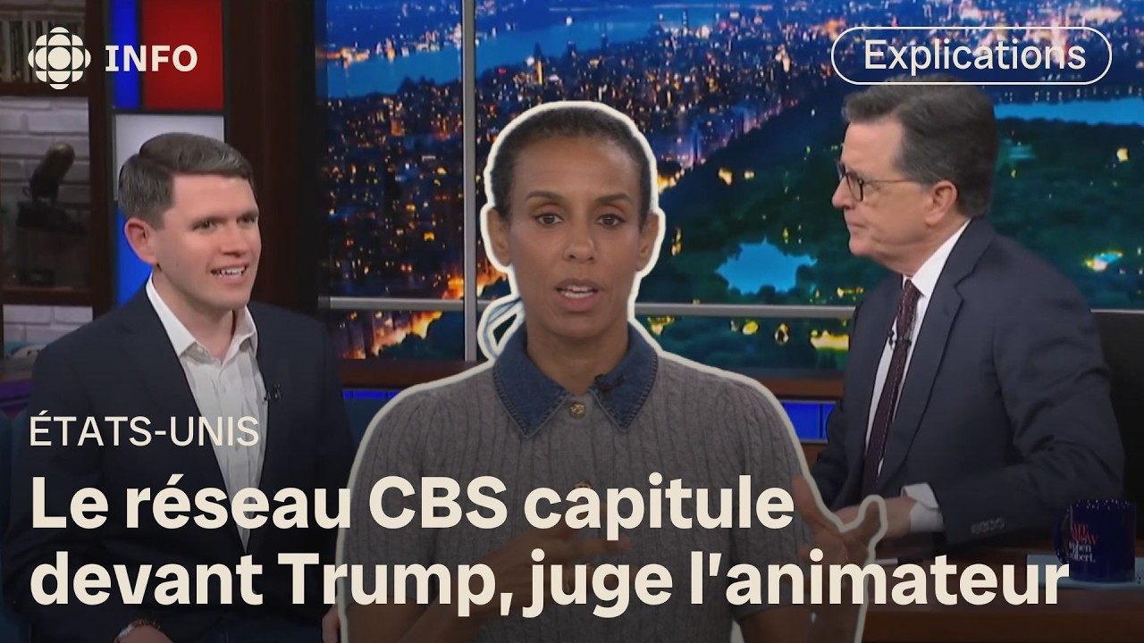L'animateur Stephen Colbert critique CBS pour son refus de diffuser une entrevue | Première ligne