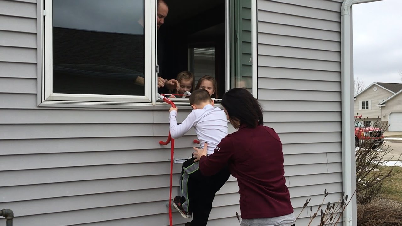 Practicing Your Fire Escape Plan with Michele of A&J Property Restoration | Madison and Milwaukee WI
