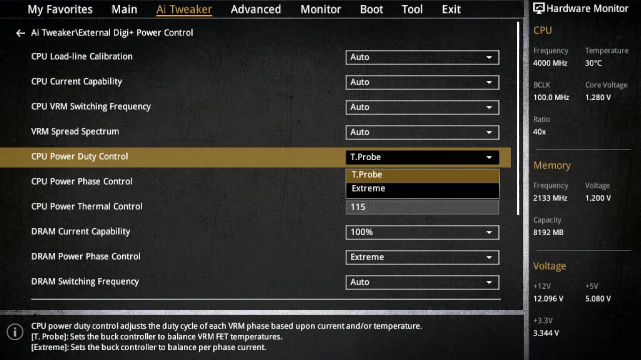 ASUS SABERTOOTH Z170 MARK 1 BIOS