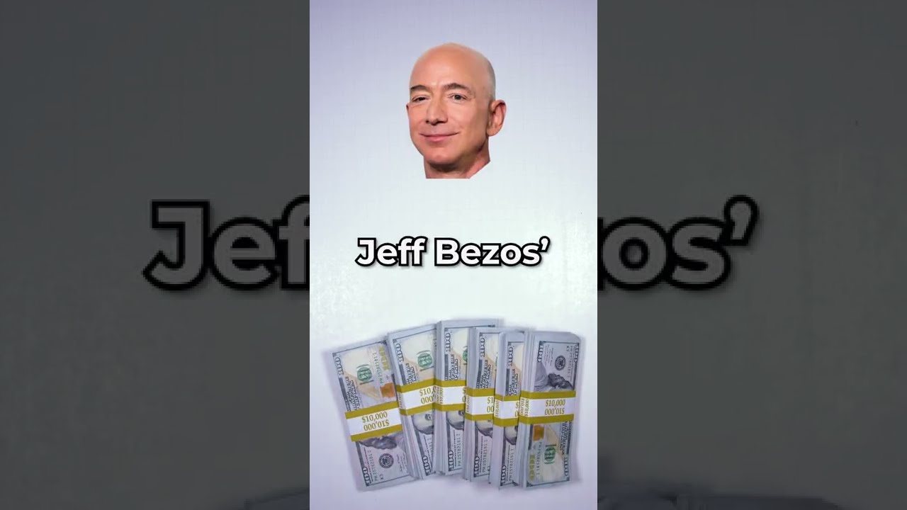Состояние Джеффа Безоса против вашего #Shorts