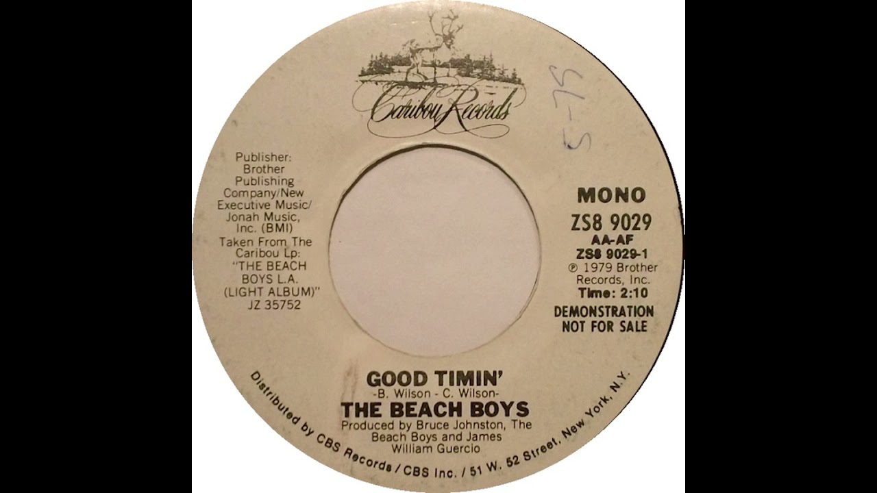 The Beach Boys - Good Timin' (original 1974 track mix with lead vocal)