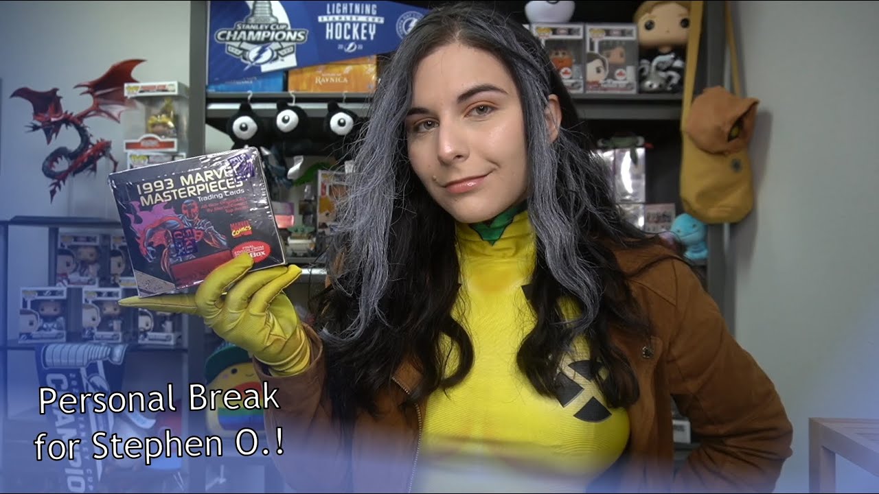 Rogue Says It's Morbin' Time | 1993 SKYBOX MARVEL MASTERPIECES BOX OPENING FOR STEPHEN O.