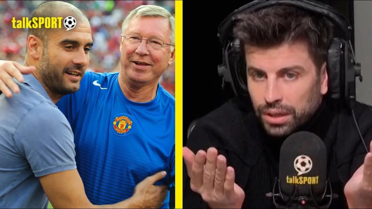 Gerard Piqué DESVELA  Las Diferencias Entre Sir Alex Ferguson & Pep Guardiola!👀🤔