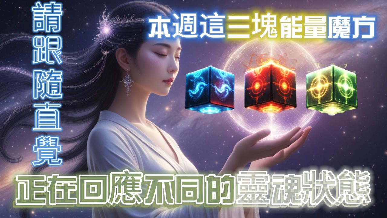 請跟隨直覺：本週這三塊能量魔方，正在回應不同的靈魂狀態///  #靜心練習 #冥想教學 #放鬆心情  #自我療癒 #情緒釋放 #壓力舒緩 #轉化負能量  #身心靈平衡