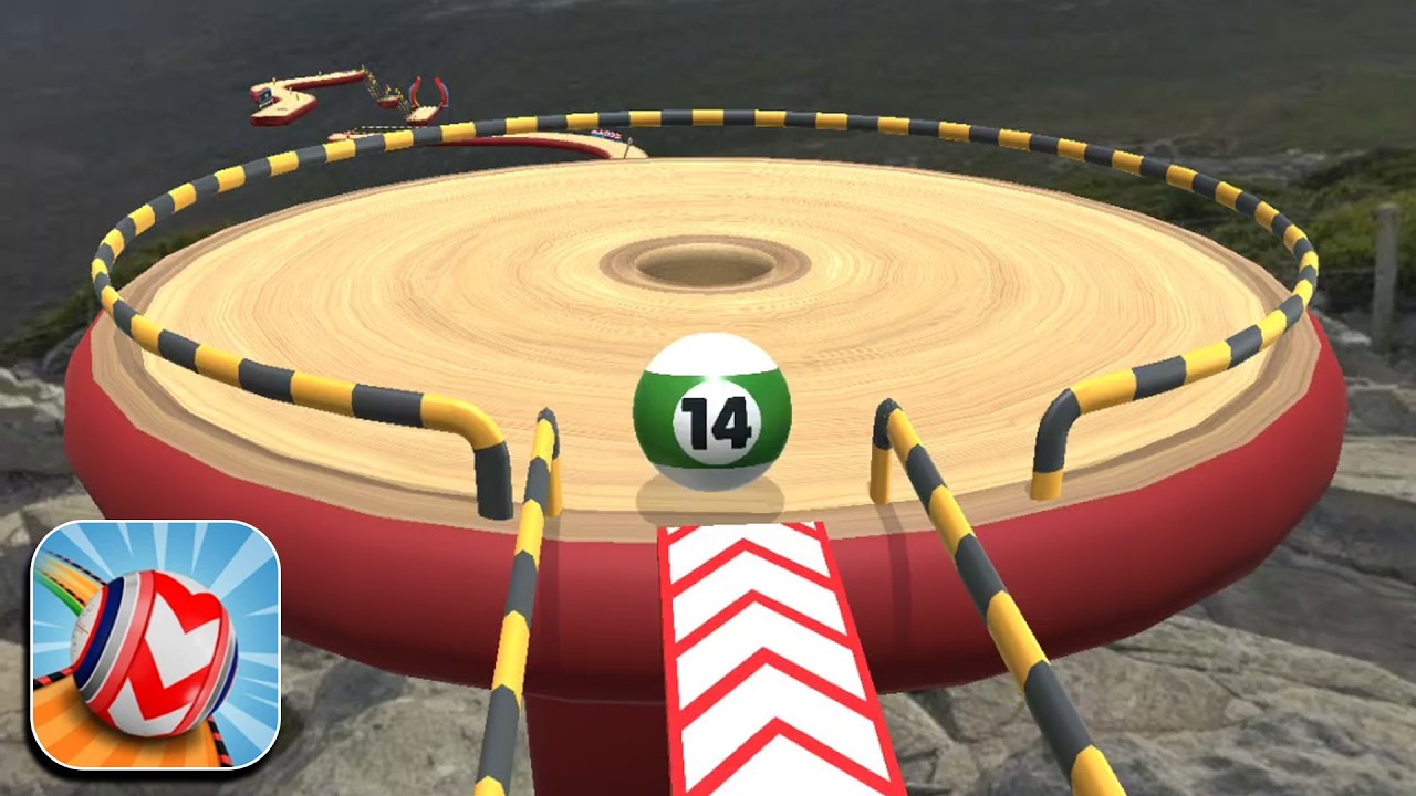 Rolling Balls 3D Sky Race Speedrun Gameplay Level 103