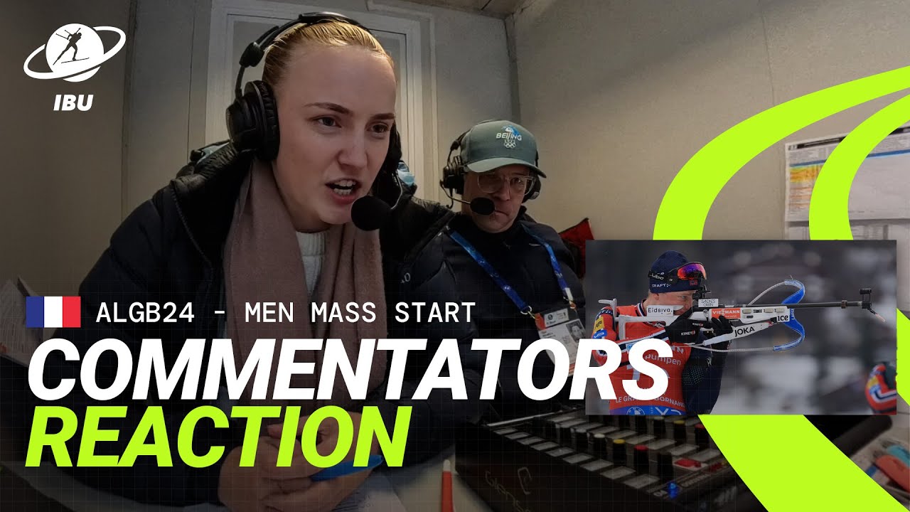 Commentators React to Tarjei Boe's Winning Moment!