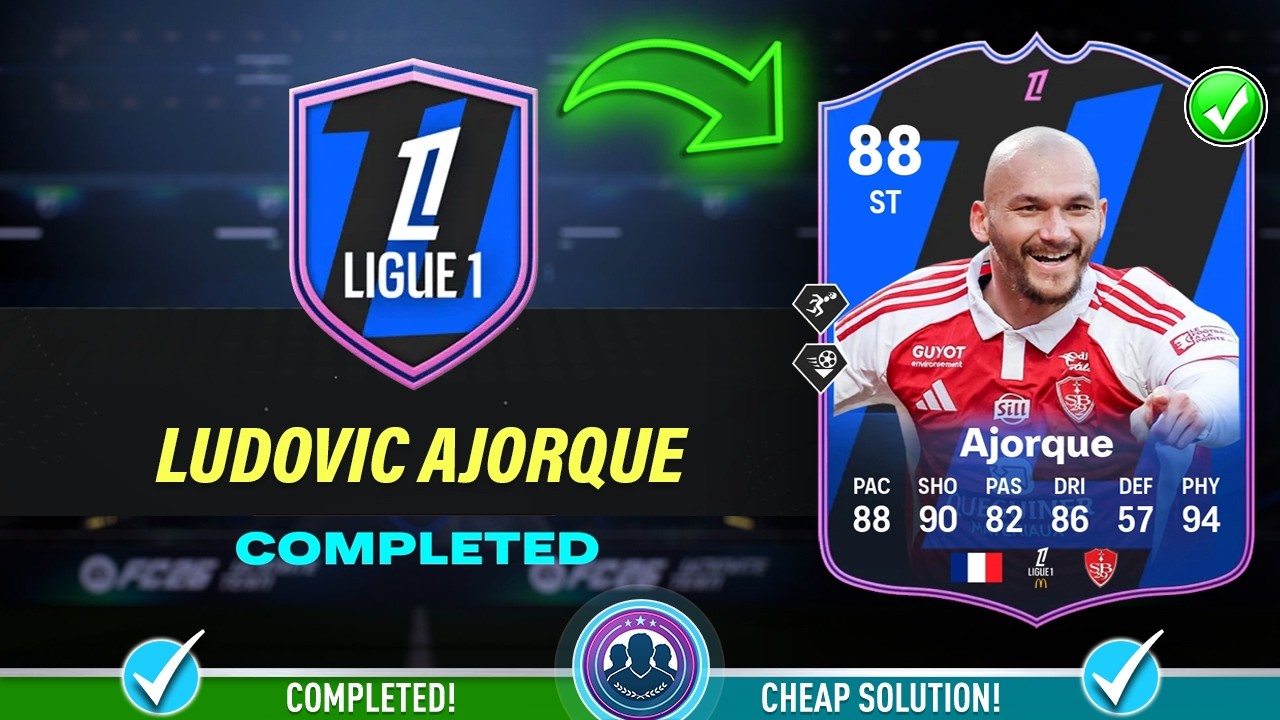 88 POTM Ludovic Ajorque SBC Solution - Дешевый раствор и советы - FC 26