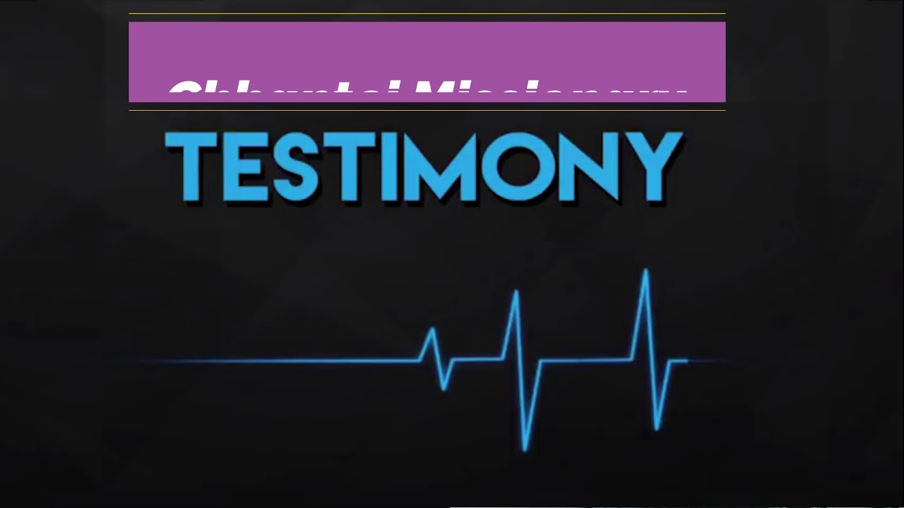 AMEN KA PE LO THEILO - Chhantei Missionary Testimony & Testimony HLA