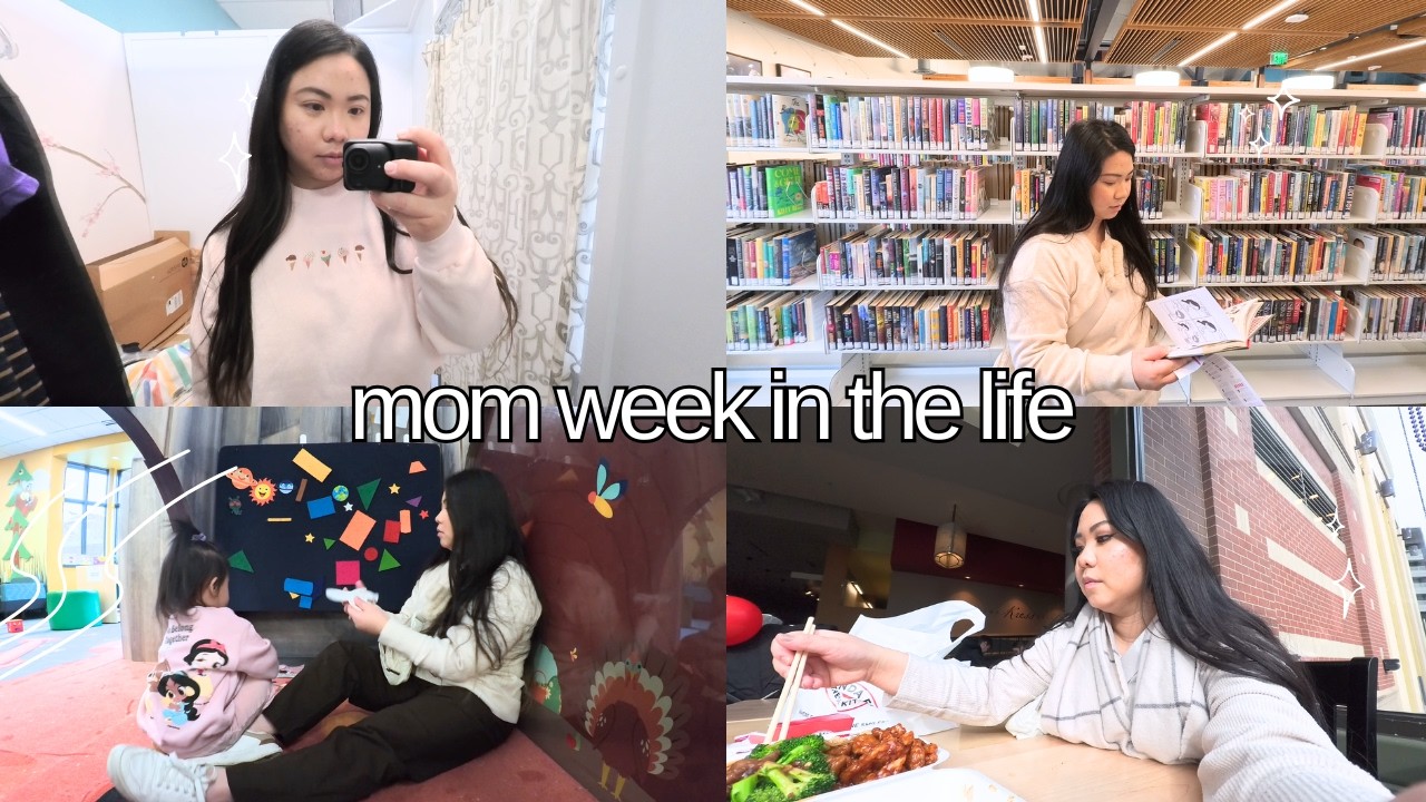 TODDLER MOM OF TWO: library date, thrift finds, lunar new year & supporting small business