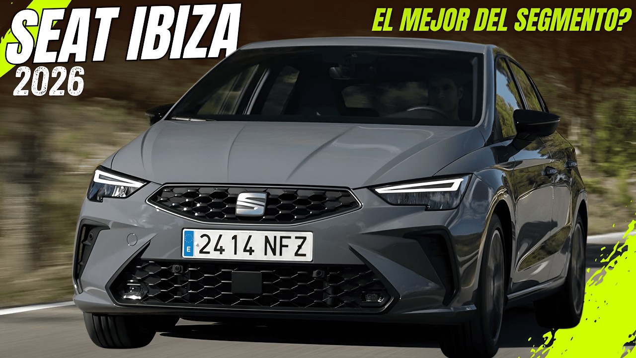 👍🏻Nuevo SEAT IBIZA 2026: nuevo DISE&Ntilde;O, mejor CALIDAD. !Se RENUEVA&iexcl;👌🏻