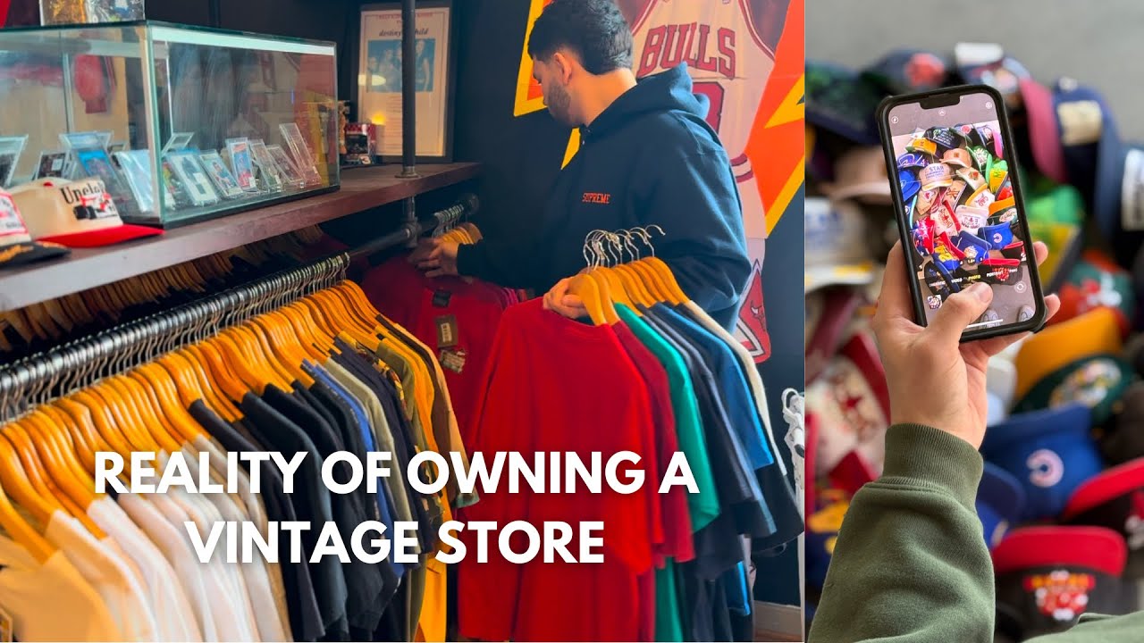 REALITY OF OWNING A VINTAGE STORE | Vintage Unboxing