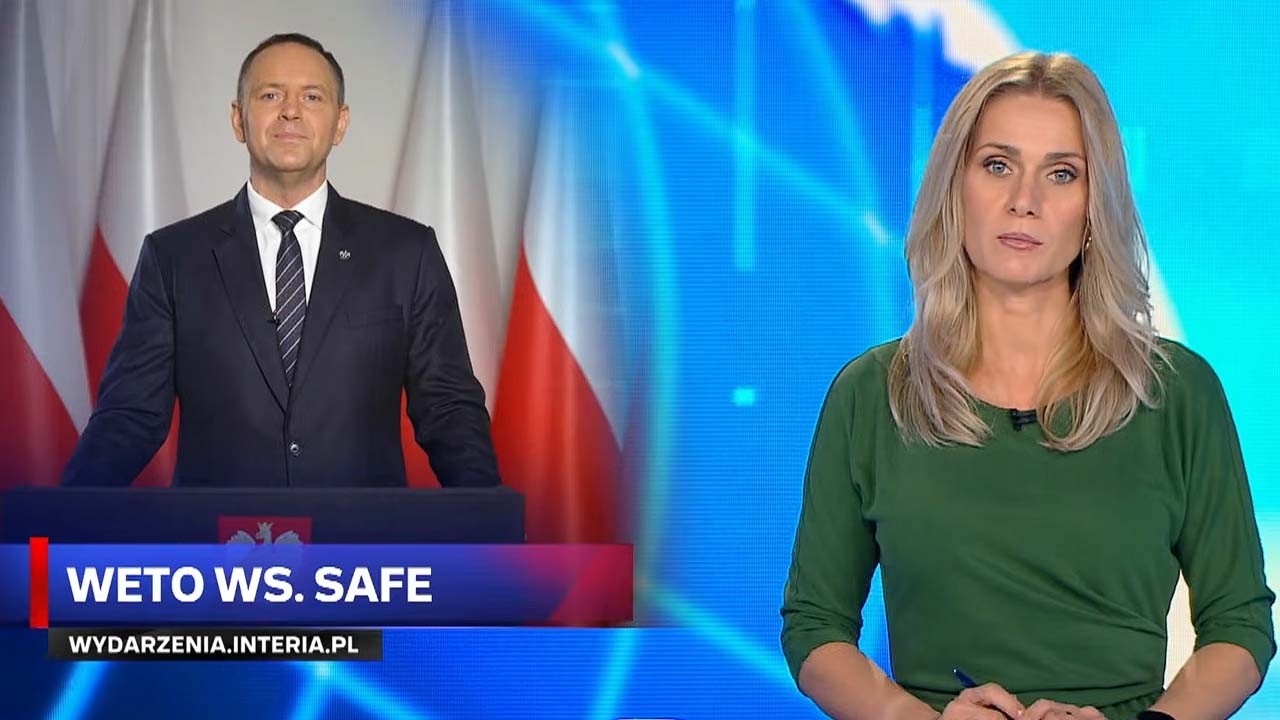 Nawrocki zawetował ustawę SAFE. 