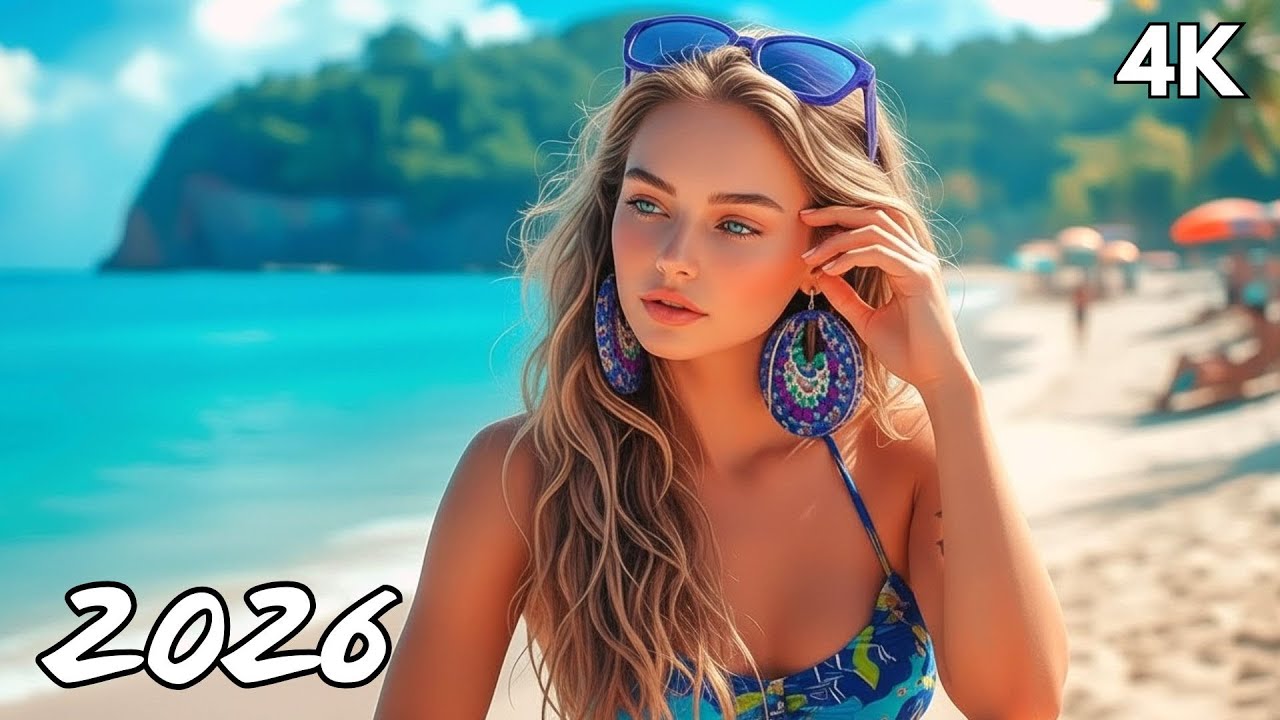 Tropical Deep House Journey 2026 🌴 Relaxing Mix 4K  | CalmRelaxing