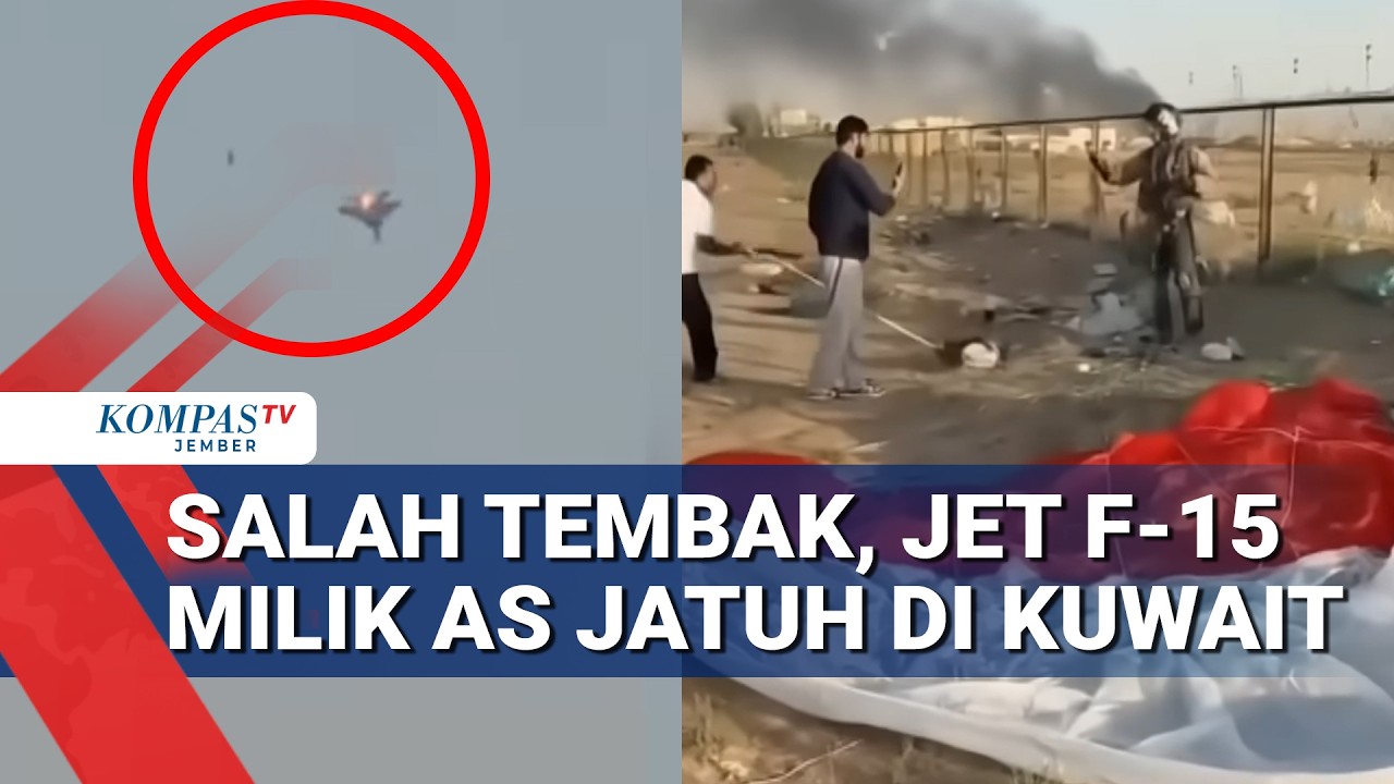 Jet Tempur F-15 Milik AS Jatuh di Kuwait, Diduga Salah Tembak Sistem Pertahanan Udara