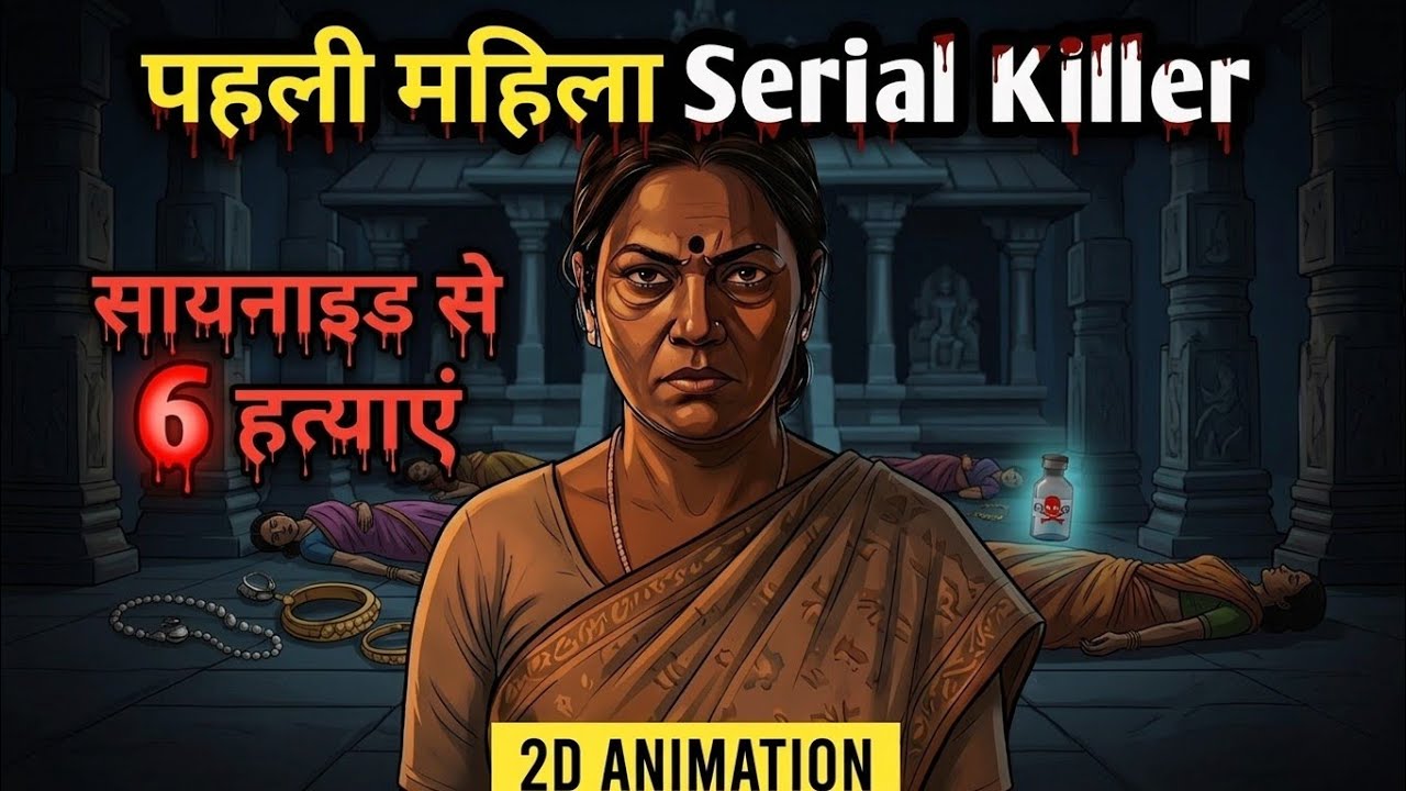 Cyanide (सायनाइड) Murders | India’s First Female Serial Killer | Real Crime Story | AniCrime 