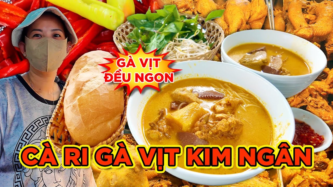 CÀ RI GÀ TA, CÀ RI VỊT ĐỒNG KIM NGÂN Q.5! VỊT MỀM, GÀ NGỌT, THÊM KHOAI BÉO BÙI! MUỐI CHẤM NGON!