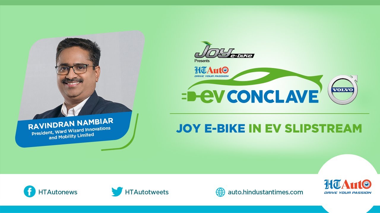 Ravindran Nambiar, President- Ward Wizard Innovations & Mobility Ltd. at HT Auto EV Conclave