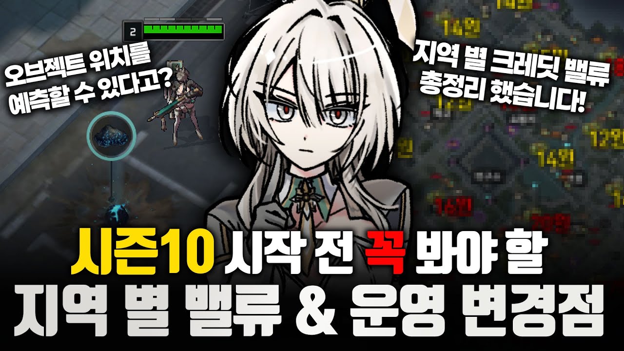 시즌 10 시작 전 필수 시청! 지역 별 야생동물 밸류 & 운영 변경점 총정리
