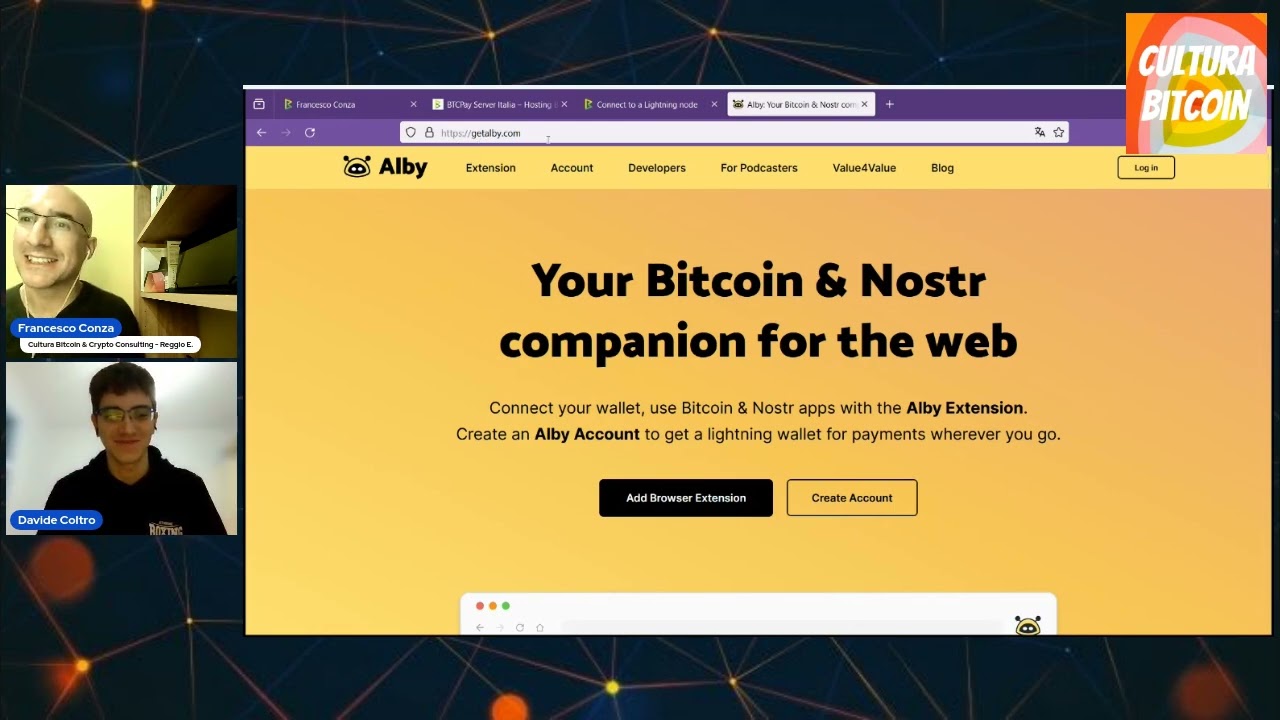 BPS 01 23 BTC Pay server   entriamo nel pratico con Davide Coltro
