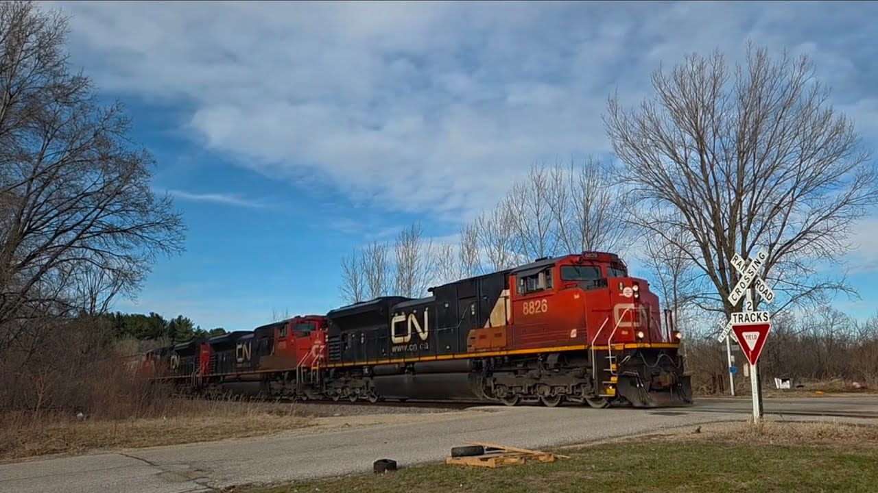 CN L541 in Waterloo, Iowa!