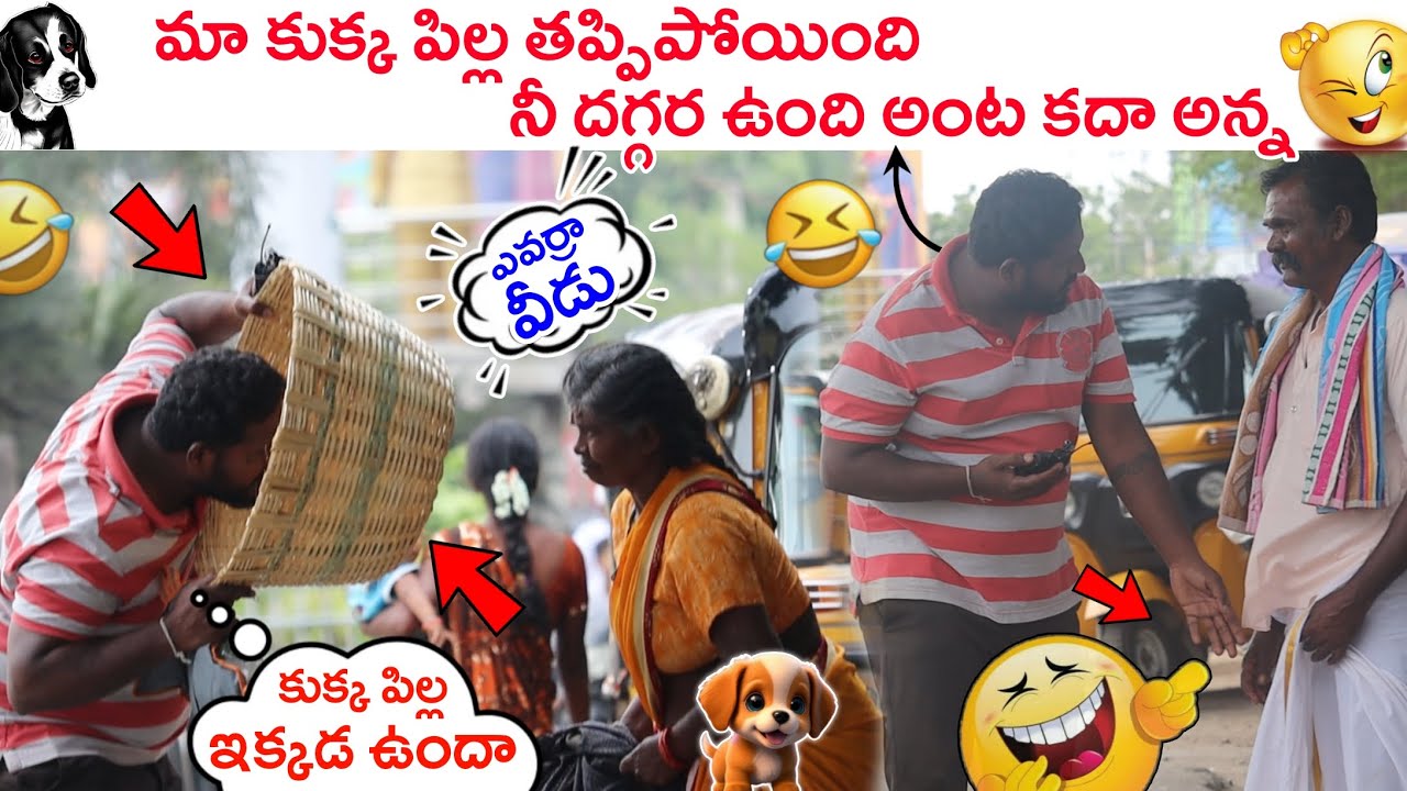 మా కుక్క పిల్లని నీ బ్యాగ్ లో పెట్టుకొని తీసుకోని పోయినవ్ అంట కదా అన్న 😂 #2023Pranks #Anantapurwala