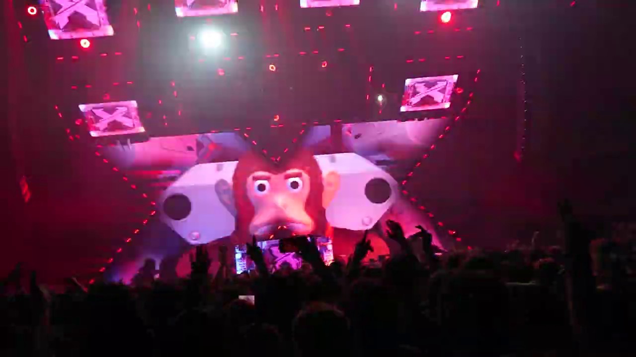 EXCISION THE EVOLUTION TOUR - NEW MONKEY VISUAL!!