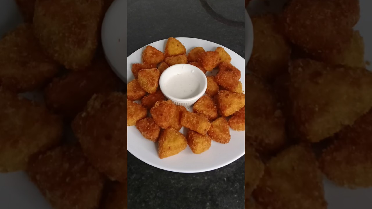 potato nuggets recipe full video in link #shorts