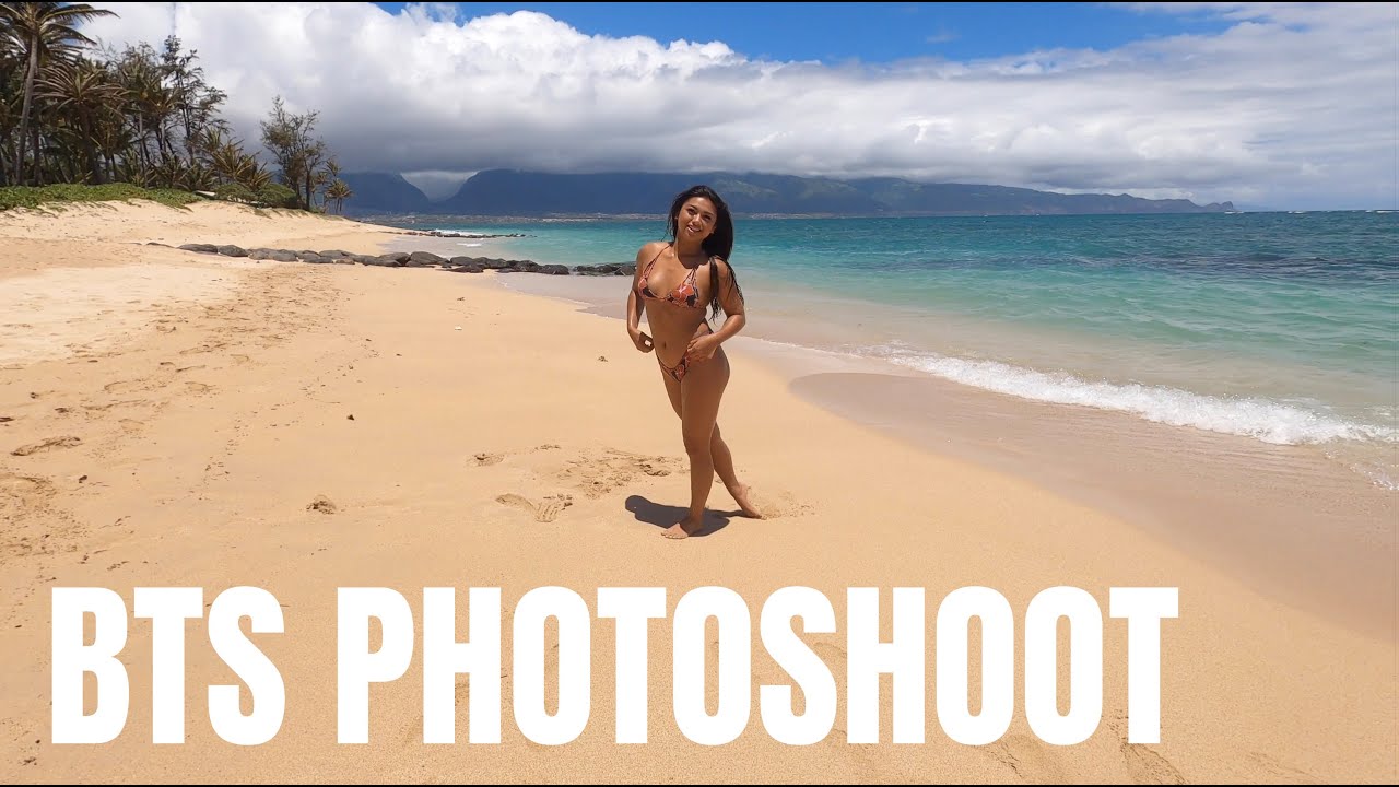 MCKENZIE BTS Beach Photoshoot