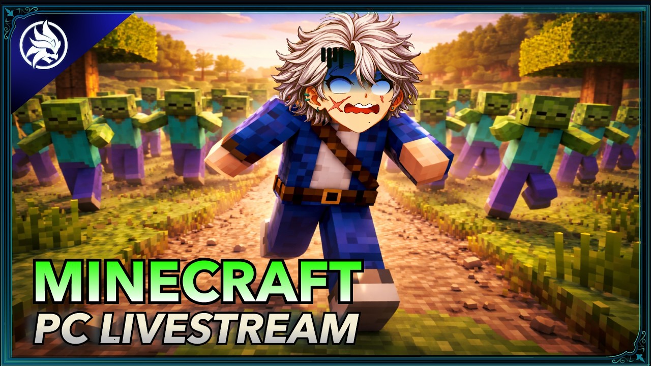 【Minecraft】Teaching myself minecraft to eventually play Hardcore!