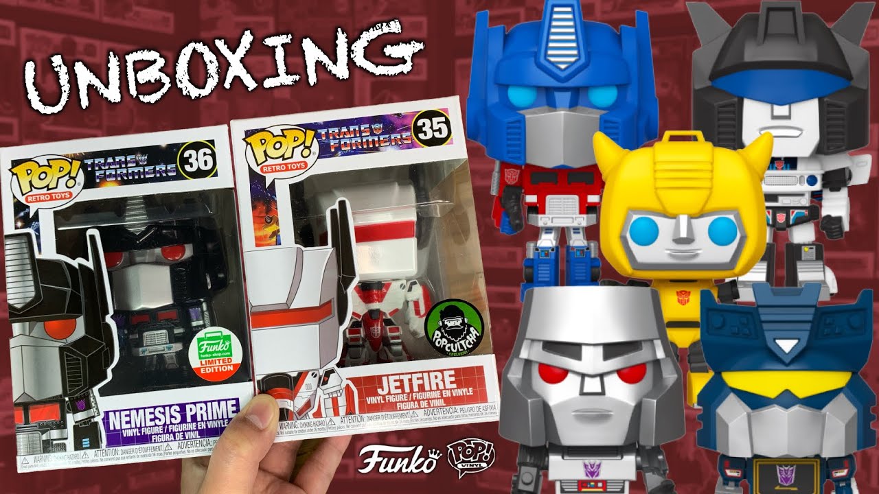 Funko Pop Hunt + Unboxing Transformers Funko Pop Retro Toys | feat. 2020 Funko Holiday exclusives