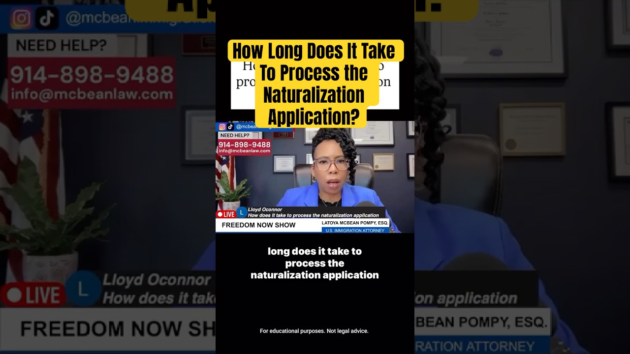 How Long Does It Take to Process the Naturalization Application?