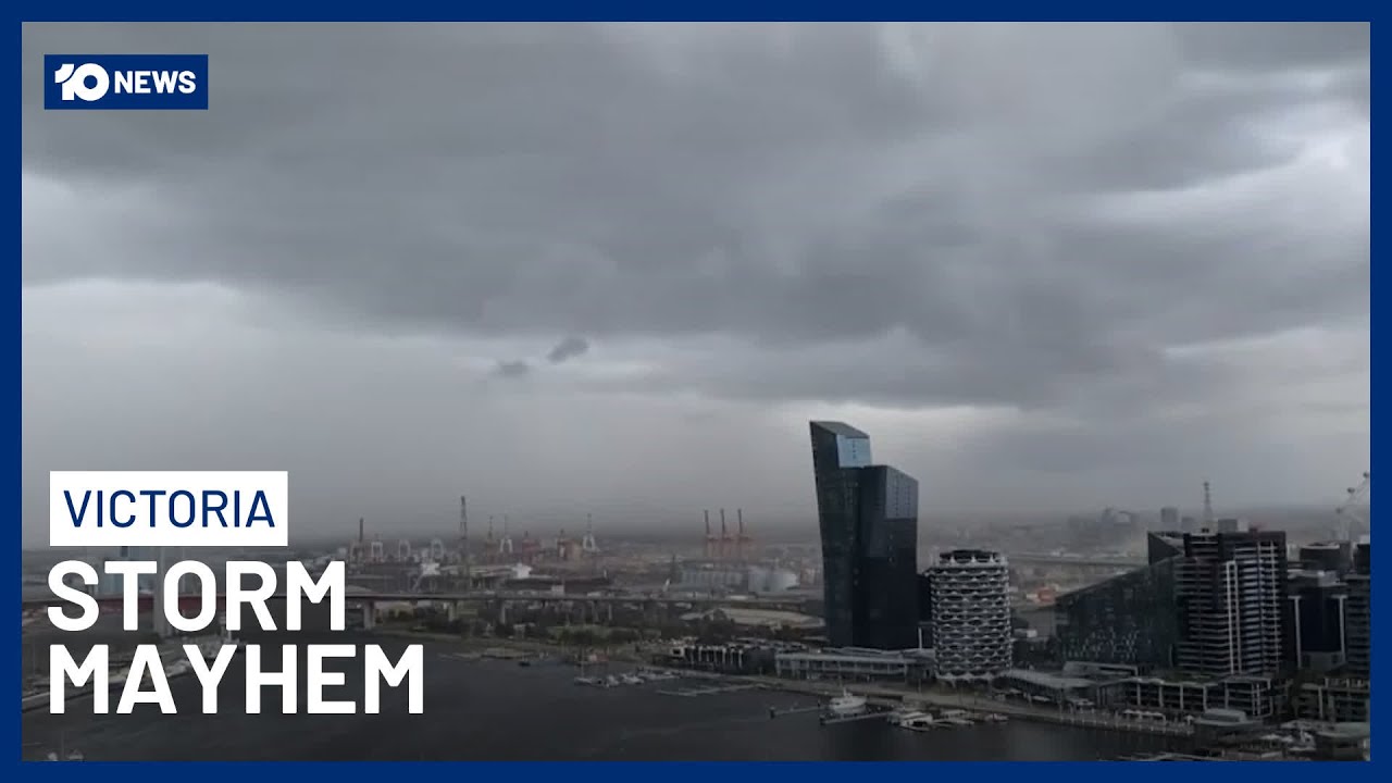 Wild Thunderstorm Leaves Path of Destruction Across Victoria | 10 News