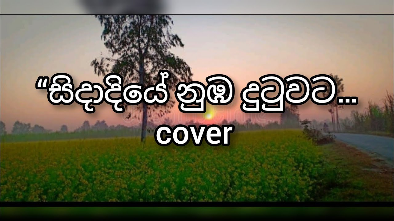 සිදාදියේ නුඹ දුටුවට මං ගම්මානේ 🤩🤩🤩| Cover Song | Chamara Ranawaka Tribute /#cover #music #dms #
