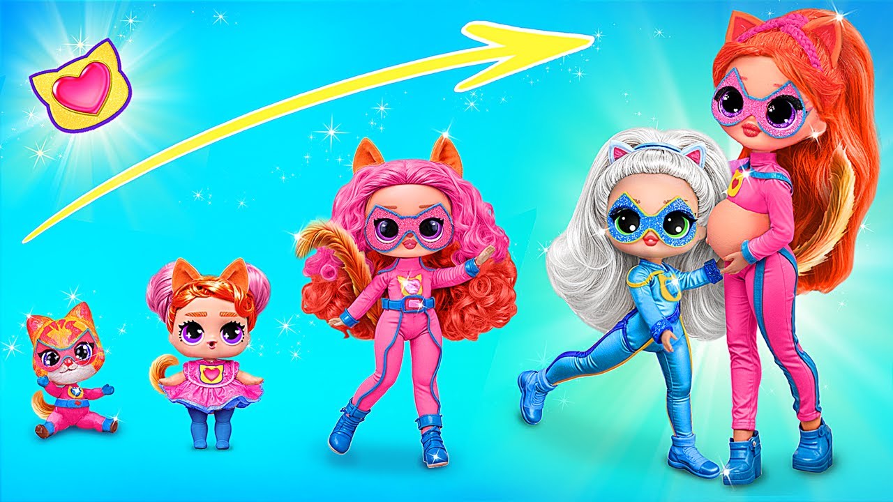 SuperKitties: Le Sorelle Ginny e Bitsy Stanno Crescendo! 32 Lavoretti Fai-da-te