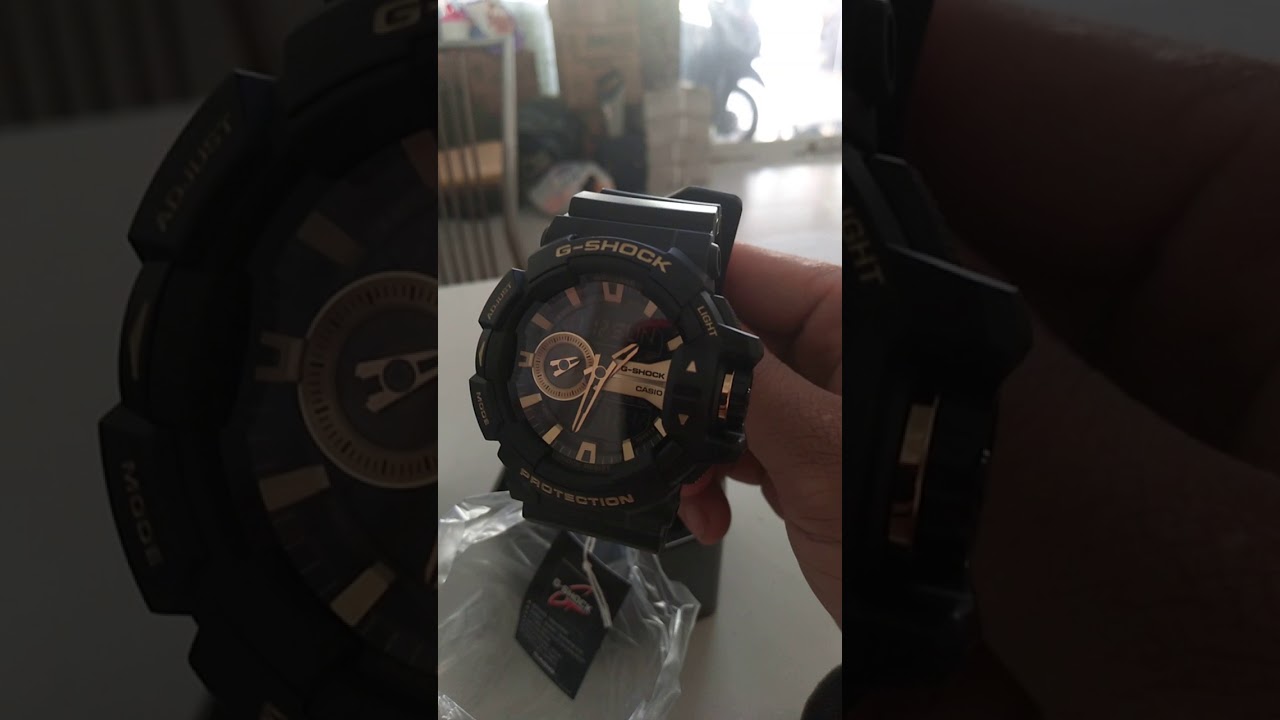 สั่งG-SHOCK GA-400GB จาก LAZADA แถมได้ราคาถูกมากๆ
