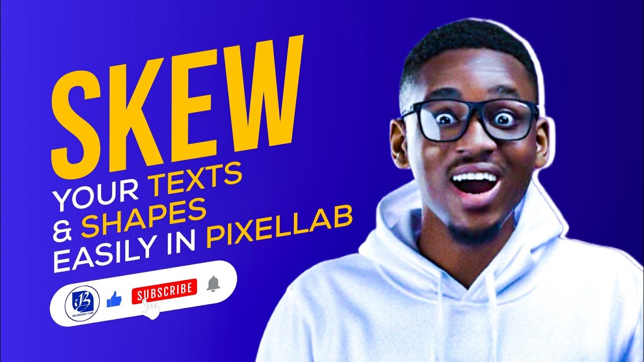 Level Up Your Design Game: Skewing Shape & Texts in Pixellab