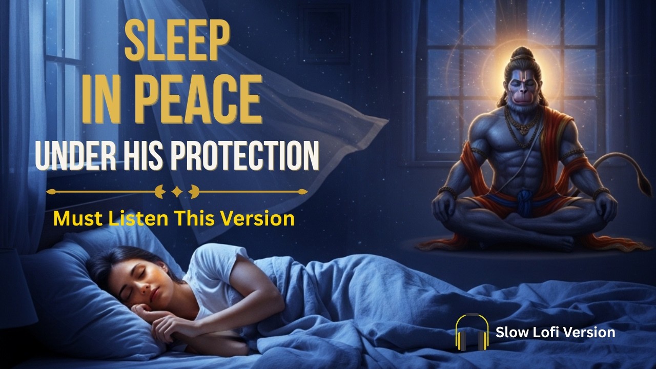 For Peaceful Deep Sleep | Shree Hanuman Chalisa New Version 2024 Lofi