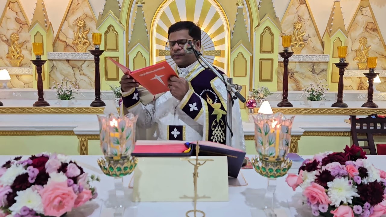 Holy  Mass  5.30 AM  13   February  Friday I  Syro  Malabar I Fr Bineesh Augustine  Malayalam