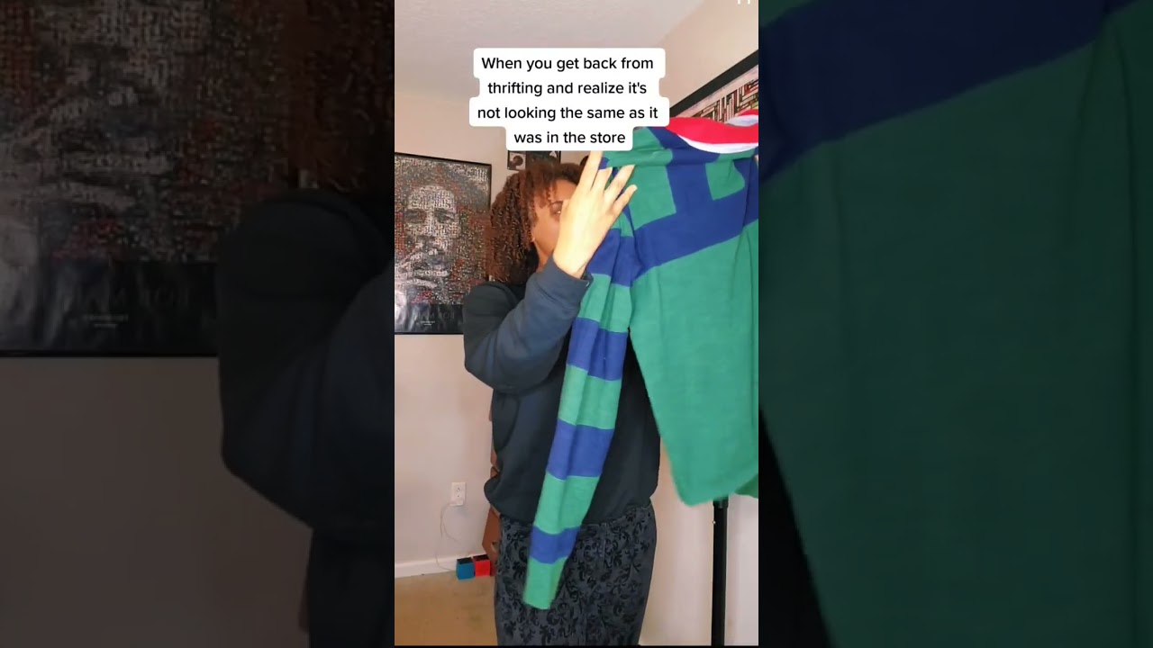 When you get back from Thrifting| Meechie Tv