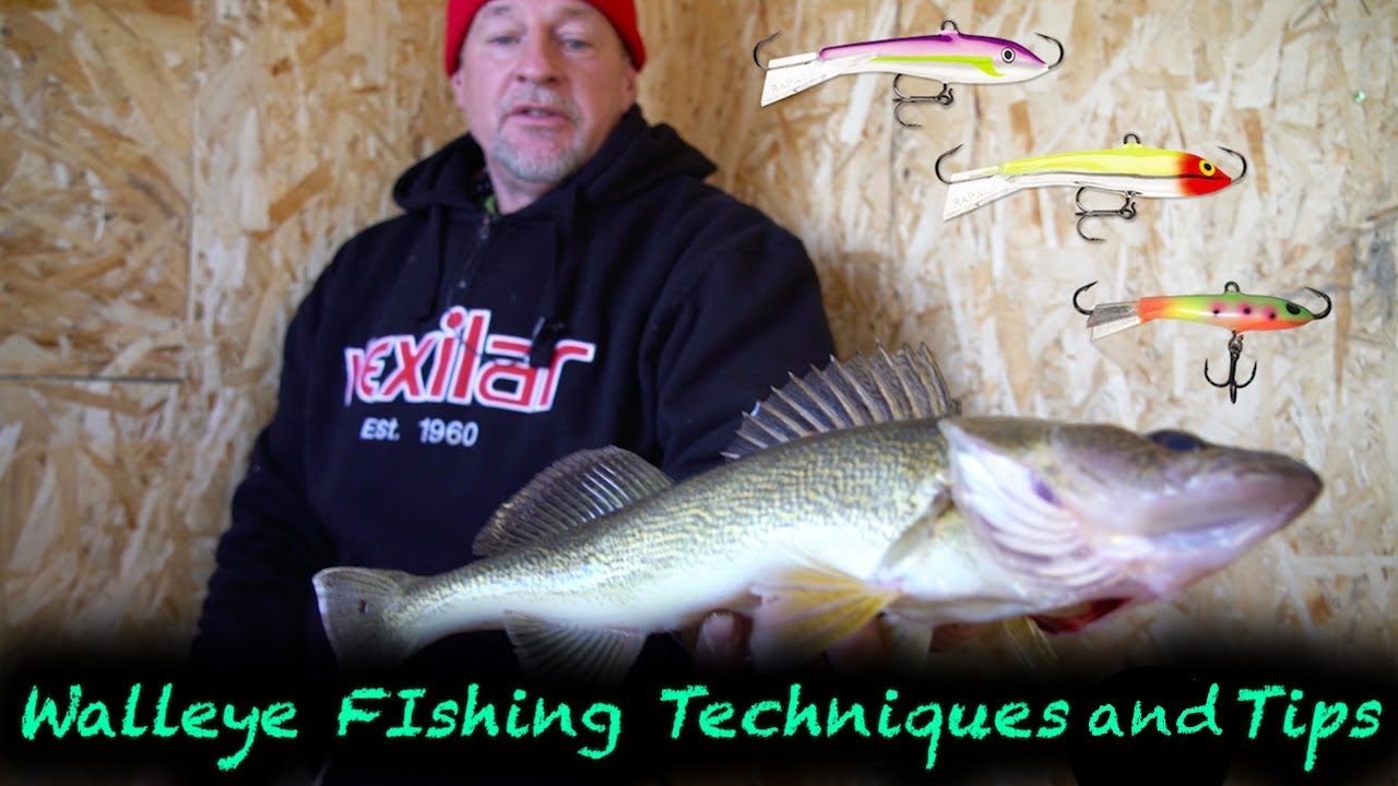 Midwinter Walleye Fishing Tips