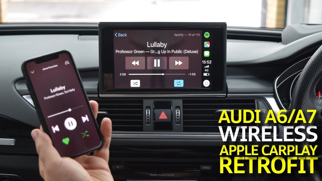Audi A6 / A7 MIB2 для модернизации беспроводной Apple CarPlay