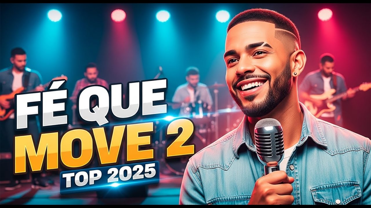 FÉ QUE MOVE 2 - REPERTÓRIO NOVO 2025 🔥🙏  #MúsicaGospel  #Fé  #Adoração  #Louvor #féemritmo