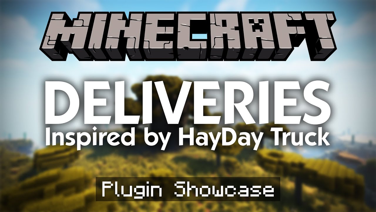 Add Deliveries To Your Minecraft Server | HayDay Truck Inspired (Showcase)