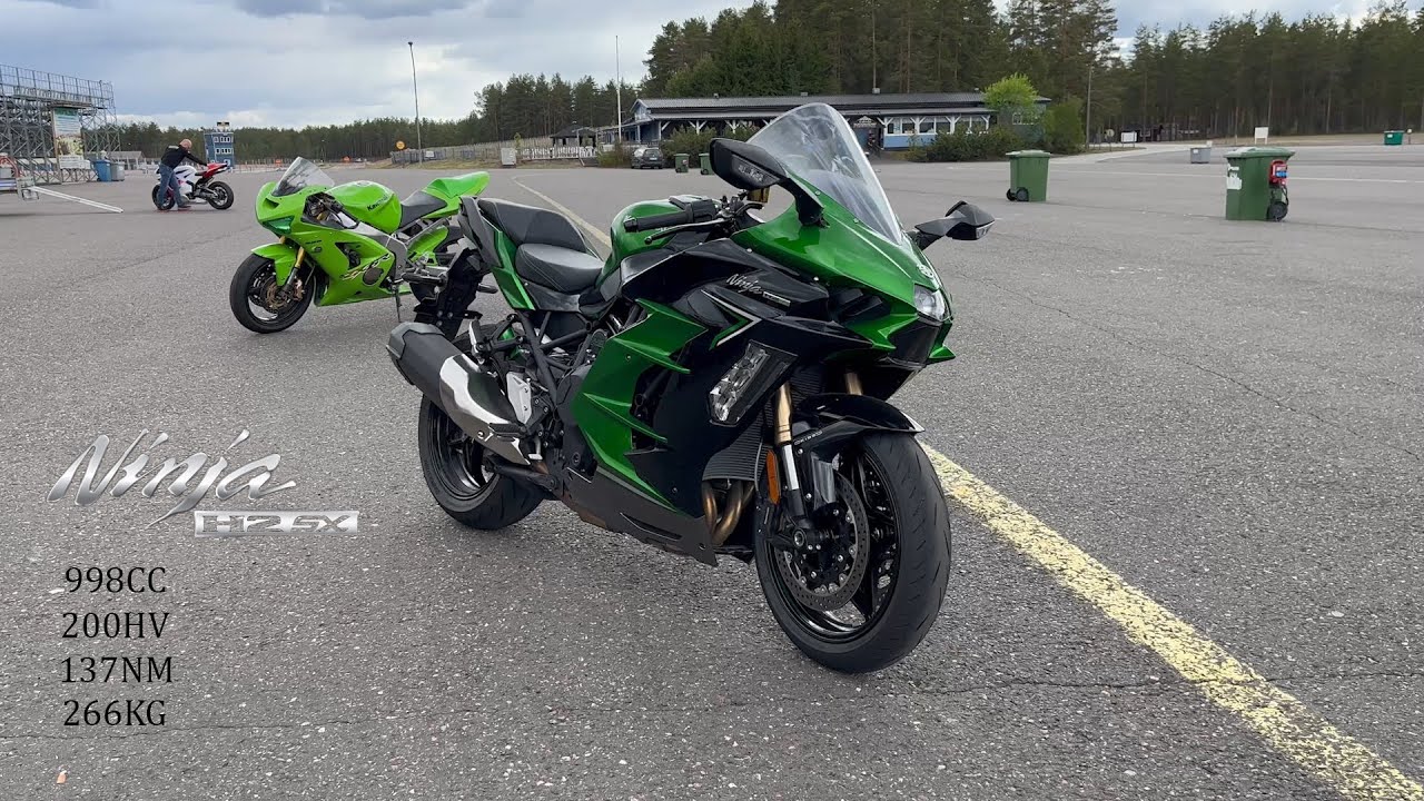 Testissä Kawasaki H2 SX