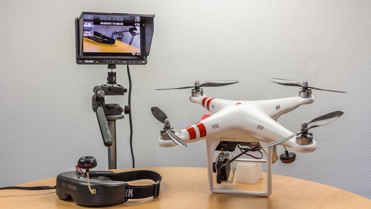 DJI Phantom #82 - Monitor für FPV