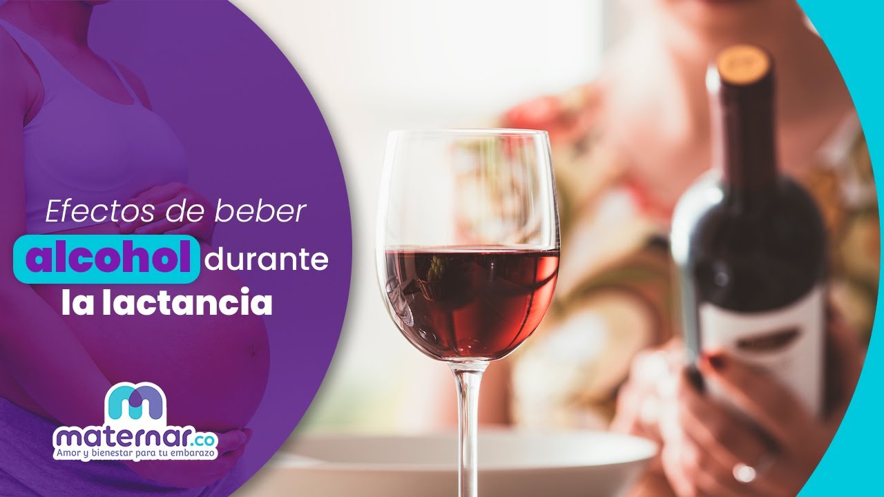 ¿Se puede tomar alcohol durante la lactancia? | Maternar.co