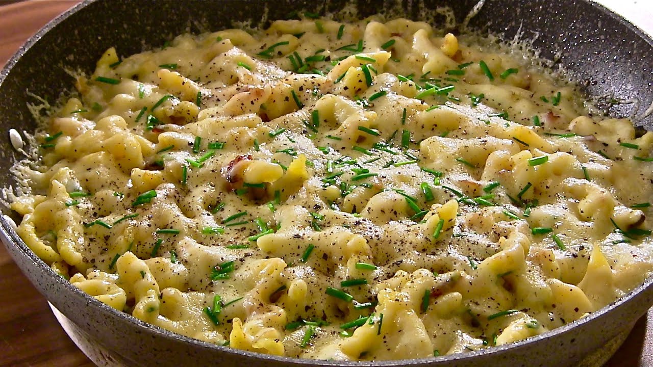 One Pot Käsespätzle-Ruck Zuck Käsespätzle für Faule-Käsespätzle 2.0