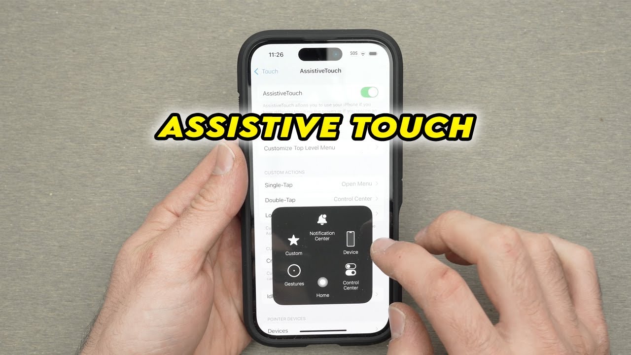 How to Enable Assistive touch Button on iPhone 16 / Plus / Pro