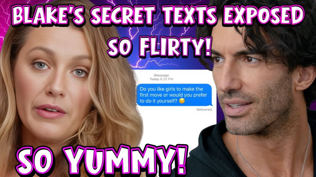 Blake Lively’s SALACIOUS, FLIRTY Sealed Texts to Justin Baldoni EMERGE—BLOWING UP HER CASE